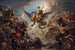 La Destruction du palais d'Armide - Charles-Antoine Coypel — artwork view