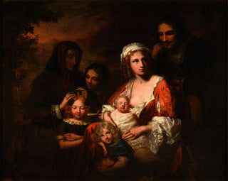 La famille de Colbert - Charles-Auguste Herb — artwork view