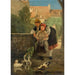 Feeding the ducks - Charles-Bertrand d'Entraygues — artwork view