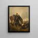 L'Officier de terre - Charles - Édouard Armand - Dumaresq — framed artwork on a wall