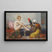 In the harem - Charles-Édouard de Beaumont — framed artwork on a wall