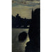 Les bords de la Seine près du palais de justice effet de nuit - Charles-Émile Cuisin — artwork view