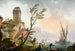 Mediterranean landscape painting - Charles-François Grenier de Lacroix — artwork view