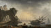 Coastal Landscape Painting of the South in the Morning - Charles-François Grenier de Lacroix — artwork view