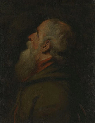 An Old Man - Charles-François Hutin — artwork view