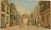 Decor of Scene with Actors and Dancers in Performance - Charles-François Hutin — artwork view