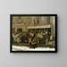 Cantine municipale pendant le siège de Paris 1870-1871 - Charles-Henri Pille — framed artwork on a wall