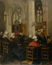 La Messe - Charles - Henri Pille — artwork view