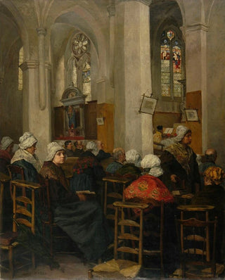 La Messe - Charles - Henri Pille — artwork view
