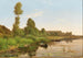 a Fisherman by the Riverbank - Charles-Jean Georget — artwork view