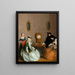 L'heure du bal masqué (Case Conflict) - Charles-Joseph Flipart — framed artwork on a wall