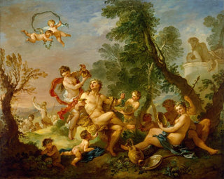 Bacchanale - Charles-Joseph Natoire — artwork view