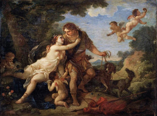 Venus and Adonis - Charles-Joseph Natoire — artwork view