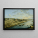 Passy and Chaillot seen from Grenelle - Charles-Léopold Grevenbroeck — framed artwork on a wall