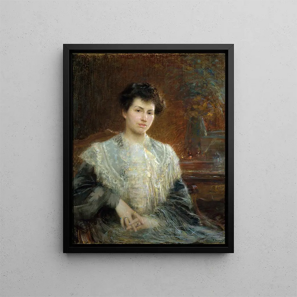 Mme Govern - Charles-Lucien Landre — framed artwork on a wall