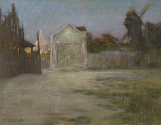 Old mill farm of La Galette - Charles-Lucien Landre — artwork view