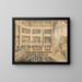 A performance at the theater - Charles-Nicolas Cochin — framed artwork on a wall
