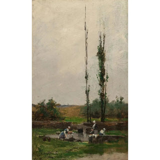 Laundry Day - Charles Adams Platt — artwork view