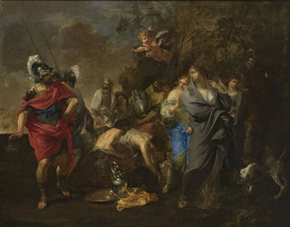 Æneas and Dido - Charles Alphonse Du Fresnoy — artwork view