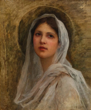 Portrait of Woman - Charles Amable Lenoir — artwork view