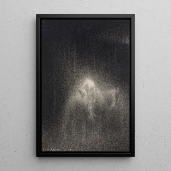 Reproduction of the painting The Good Samaritan - Charles Angrand