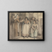 Refreshment at St Giles - Charles Ansell — framed artwork on a wall