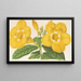 Allamanda Hendersoni - Charles Antoine Lemaire — framed artwork on a wall