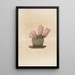 Iconographie descriptive des cactées Pl08 - Charles Antoine Lemaire — framed artwork on a wall