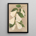 Lapageria rosea R and P var albiflora - Charles Antoine Lemaire — framed artwork on a wall