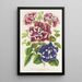 Petunia inimitabilis hybride flore plein - Charles Antoine Lemaire — framed artwork on a wall