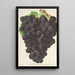 Raisin nouveau Muscat noir de Hambourg - Charles Antoine Lemaire — framed artwork on a wall