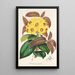 Rhododendron Boothii - Charles Antoine Lemaire — framed artwork on a wall
