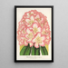 Reproduction of the painting Rhododendron Count de Gomer - Charles Antoine Lemaire