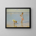 on white sands - Charles Atamian — framed artwork on a wall