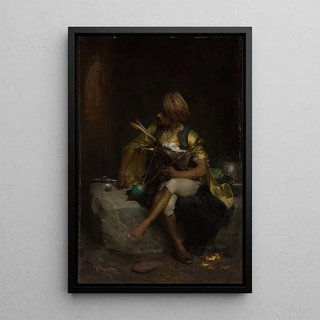 Reproduction of the painting Un Bachi-Bouzouk - Charles Bargue