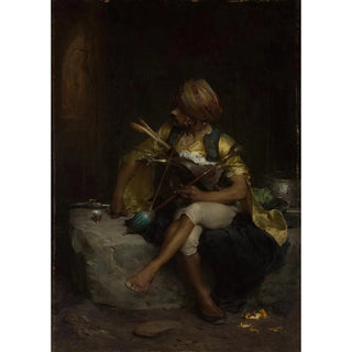 Reproduction of the painting Un Bachi-Bouzouk - Charles Bargue