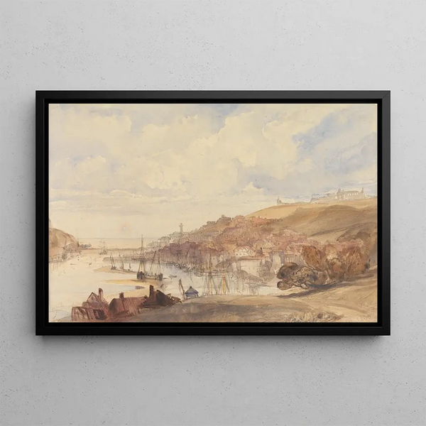 Whitby - Charles Bentley — framed artwork on a wall