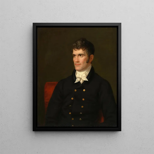 John C. Calhoun - Charles Bird King — framed artwork on a wall