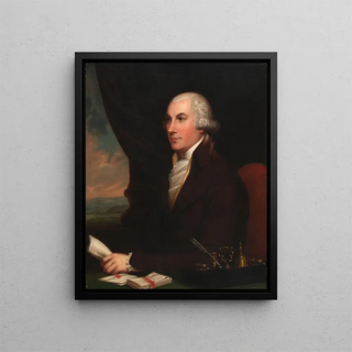 Joshua Johnson - Charles Bird King — framed artwork on a wall