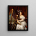 Mrs. John Quincy Adams - Charles Bird King — framed artwork on a wall