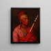 No Heart Nancheningga - Charles Bird King — framed artwork on a wall