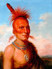 Sharitarish, wicked Pawnee chief - Charles Bird King — artwork view