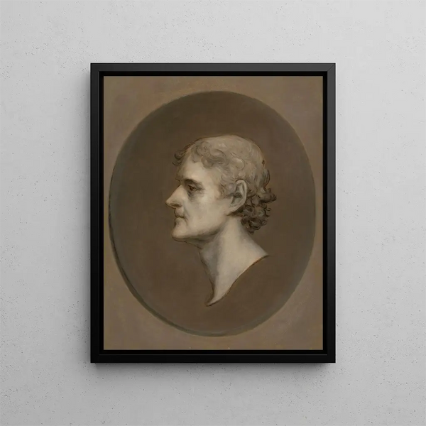 Thomas Jefferson - Charles Bird King — framed artwork on a wall