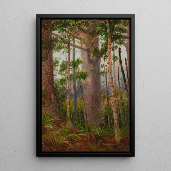 Reproduction of the painting Bush scene painting - Charles Blomfield