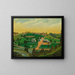 View of Benjamin Reber's farm - Charles C. Hofmann — framed artwork on a wall