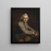 Self-portrait Painting - Charles Catton — framed artwork on a wall