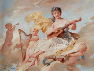 Allegory of Music - Charles Chaplin — artwork view