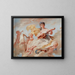 Allegory of Music - Charles Chaplin — framed artwork on a wall