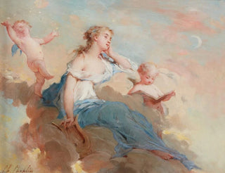 Allegory of Poetry - Charles Chaplin — artwork view