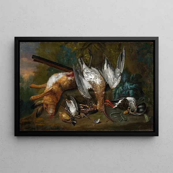 Game dead - Charles Collins — framed artwork on a wall